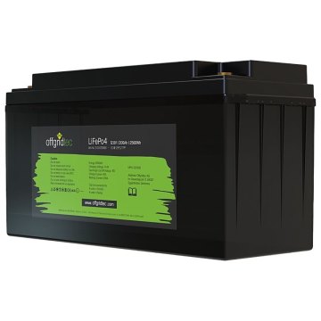 Offgridtec LiFePO4 akkumulátor 12,8 V 200 Ah – 2560 Wh, integrált BMS