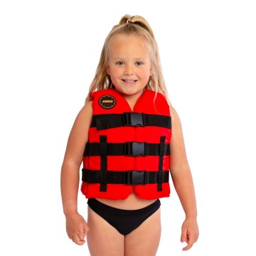 JOBE NYLON VEST KIDS RED gyerek úszómellény 30–40 kg