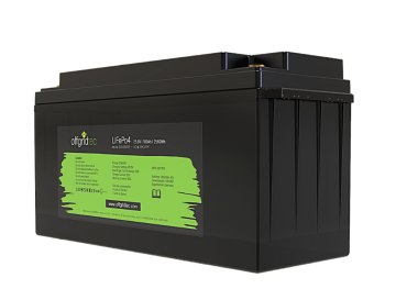 Offgridtec LiFePO4 akkumulátor 25,6 V 100 Ah – 2560 Wh, integrált BMS
