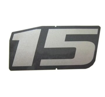 „15” matrica YAMAHA 15 motorhoz – eredeti pótalkatrész