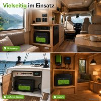 Offgridtec LiFePO4 akkumulátor 12,8 V 200 Ah – 2560 Wh, integrált BMS