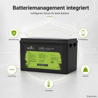 Offgridtec LiFePO4 akkumulátor 25,6 V 200 Ah – 5120 Wh, integrált BMS