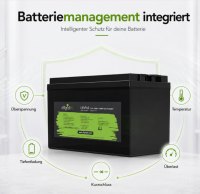 Offgridtec LiFePO4 akkumulátor 12,8 V 100 Ah – 1280 Wh, integrált BMS és fűtőbetét