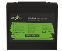 Offgridtec LiFePO4 akkumulátor 12,8 V 18 Ah – 230 Wh, integrált BMS