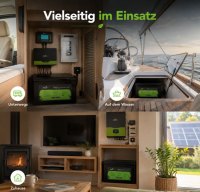 Offgridtec LiFePO4 akkumulátor 12,8 V 304 Ah – 3891 Wh, integrált BMS és fűtőbetét