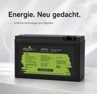 Offgridtec LiFePO4 akkumulátor 25,6 V 50 Ah – 1280 Wh, integrált BMS