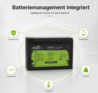 Offgridtec LiFePO4 akkumulátor 12,8 V 8 Ah – 102 Wh, integrált BMS