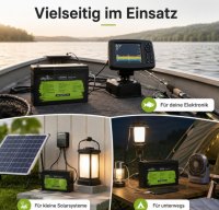 Offgridtec LiFePO4 akkumulátor 12,8 V 8 Ah – 102 Wh, integrált BMS