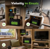 Offgridtec LiFePO4 akkumulátor 25,6 V 100 Ah – 2560 Wh, integrált BMS és fűtőbetét