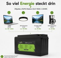 Offgridtec LiFePO4 akkumulátor 25,6 V 100 Ah – 2560 Wh, integrált BMS