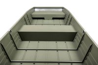 MARINE JON12 WIDE GREEN alumínium ladik - 3,70m, 66kg
