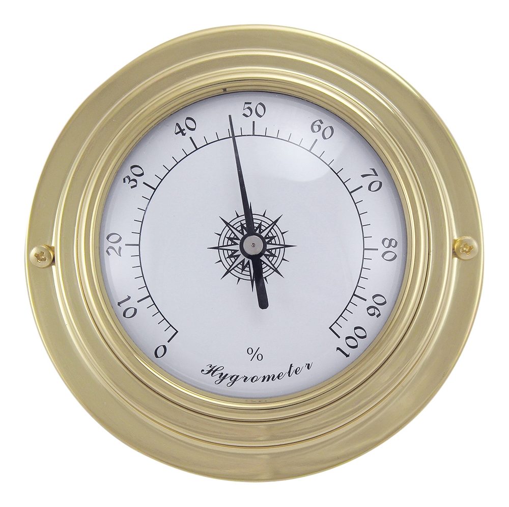Sárgaréz higrométer – Ø 9,8 cm