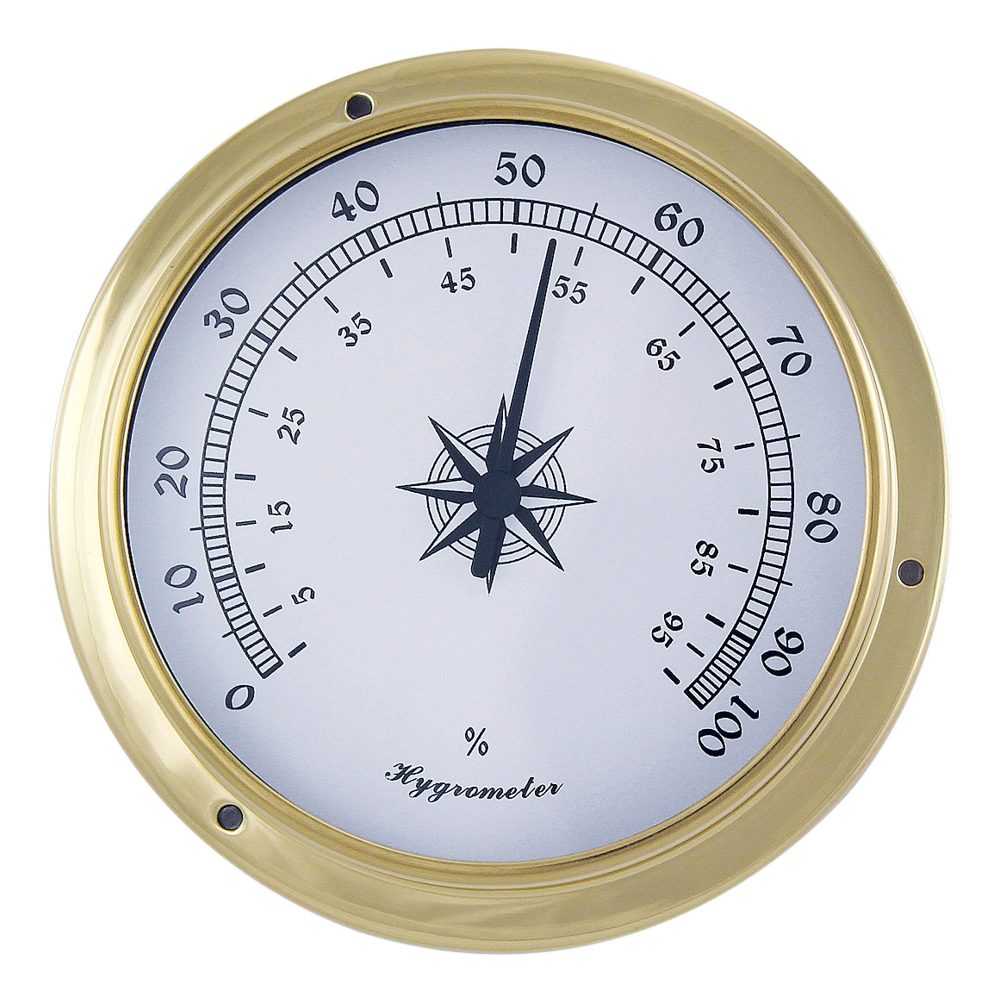 Sárgaréz higrométer – Ø 11,5 cm