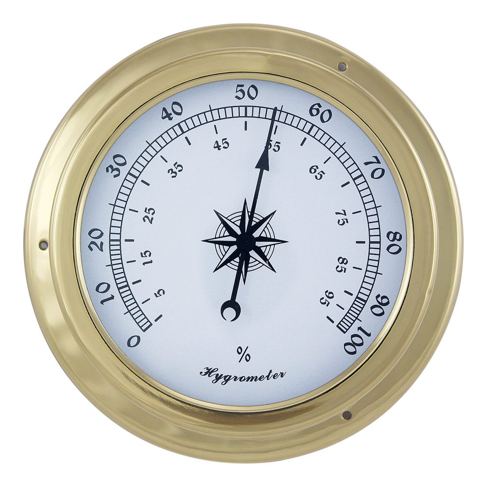 Sárgaréz higrométer – Ø 14,5 cm