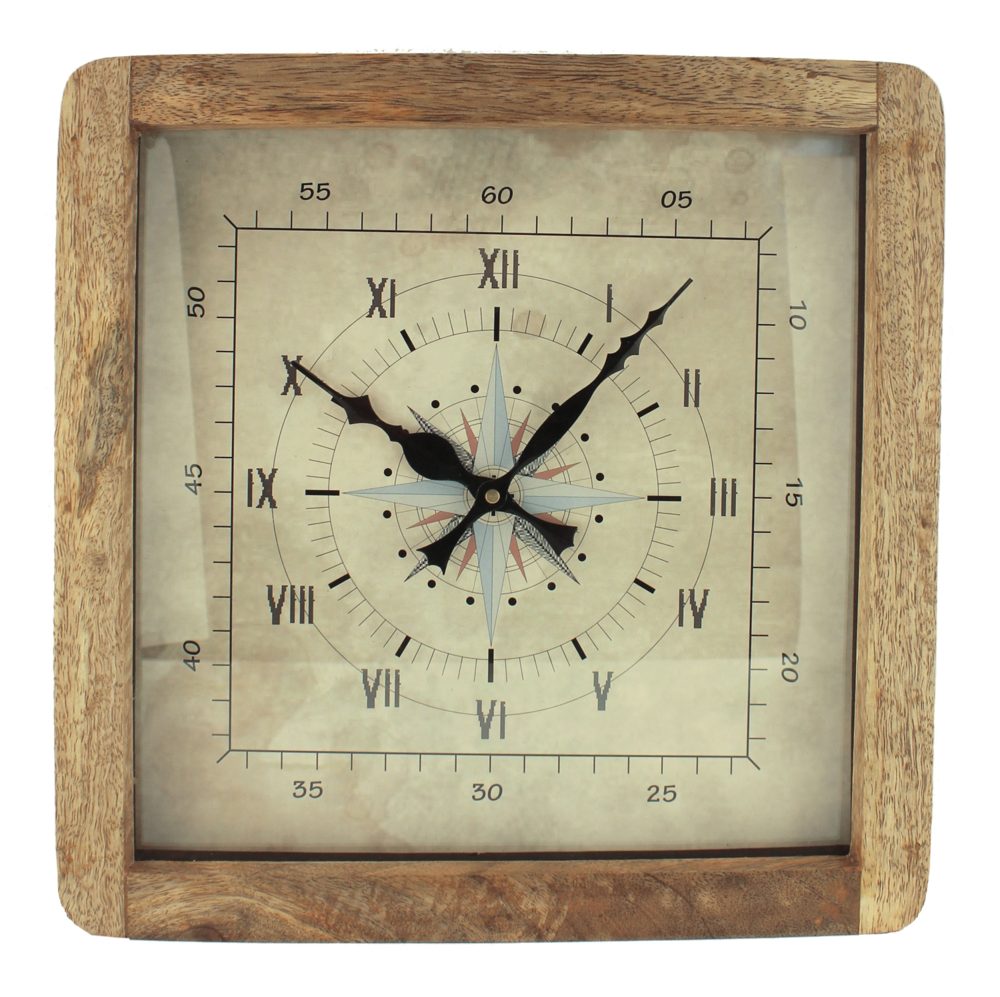 Falióra mangófából – 30,5 × 30,5 × 6,5 cm (9581)