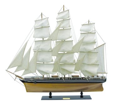 Cutty Sark vitorlás hajómodell fából – 100 cm hosszú