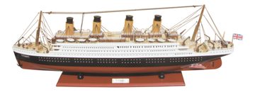 Titanic hajómodell fából – 80 cm hosszú
