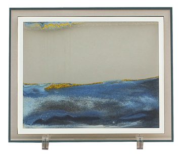 Homokkép üvegből, vízzel töltve – 30 × 24,5 cm