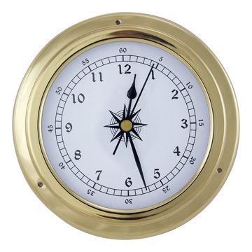 Sárgaréz óra – Ø 14,5 cm