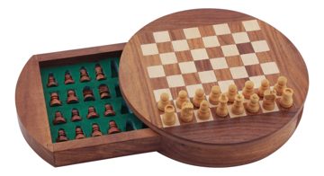Mágneses fa sakk – Ø 18 cm