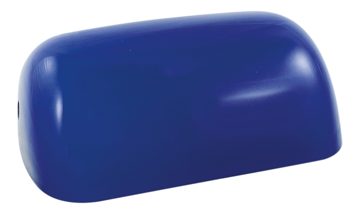 Pótüveg 1291B bankárlámpához, kék – 22,5 × 7 × 13 cm