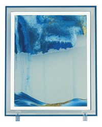 Homokkép üvegből, vízzel töltve – 30 × 24,5 cm