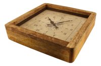 Falióra mangófából – 30,5 × 30,5 × 6,5 cm (9581)