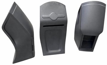 S Sport konzol, fekete WHALY 380–620 csónakhoz