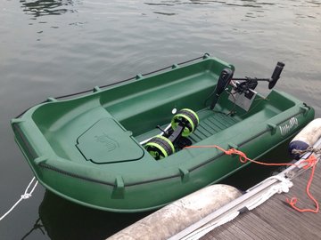 WHALY 270 polietilén műanyag csónak - 2,70 m, 77 kg