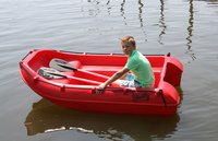 WHALY 210 polietilén műanyag csónak - 2,10 m, 42 kg