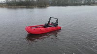 WHALY 435 polietilén műanyag csónak - 4,35 m, 186 kg