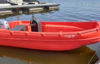 WHALY 455 polietilén műanyag csónak - 4,50 m, 290 kg