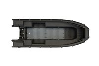 WHALY 455R polietilén műanyag csónak - 4,50 m, 317 kg
