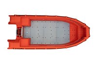 WHALY 500R80 polietilén műanyag csónak - 4,99 m, 467 kg