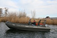 WHALY 620 polietilén műanyag csónak - 6,20 m, 630 kg
