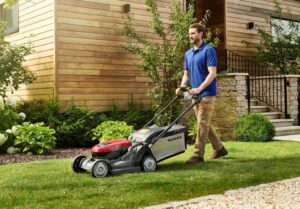 HONDA HRX 476 XB SET - akkumulátoros önjáró fűnyíró 47cm mulcsozó funkcióval, rendkívül tartós műanyag vázzal (akkumulátorral és töltővel) - Image 10