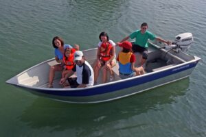 MARINE 450U alumínium csónak - 4,45 m, 116 kg - Image 10