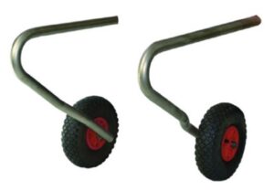 Szállítókerekek felfújható csónakokhoz nagynyomású padlóval - Image 1