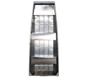 MARINE JON10 SILVER alumínium ladik - 2,96 m, 32 kg - Image 3