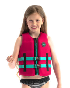 Jobe Neoprene Life Vest Kids Pink 20-30 kg neoprén mentőmellény gyerekeknek