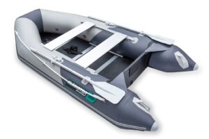 Gladiator AK300 felfújható csónak összecsukható fapadlóval - szürke-szürke - Image 1