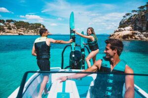 Jobe Allegre 67" Combo Waterski Red - kombinált vízisí - Image 14