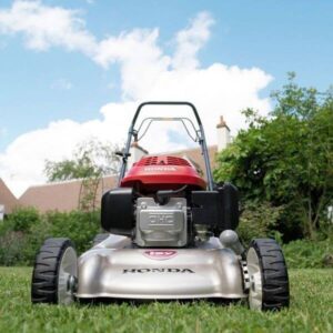 HONDA HRG 466 SKEH benzinmotoros önjáró fűnyíró 46cm, automata szivató + olaj ingyen - Image 3