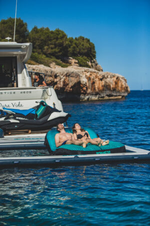 JOBE Infinity felfújható úszóplatform (sziget) 4,0x2,0m - Image 13