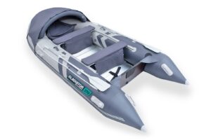 Gladiator Active C370 AL felfújható csónak alumínium padlóval - szürke-szürke - Image 1