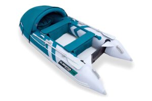 Gladiator Active C330 AD felfújható csónak nagynyomású padlóval - fehér-zöld - Image 1