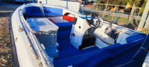 ANGELO MOLINARI 410 motorcsónak YAMAHA F25 motorral + utánfutó - Image 6