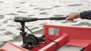 YAMAHA M32 villanymotor 18 kg, 24V - változtatható sebesség, digitális maximalizáló, akkumulátor mérő - Image 3