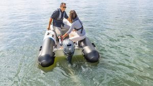 YAM 270 TAF felfújható gumicsónak fix alumínium padlóval (ALU RIB) - Image 6