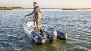 YAM 310 TAF felfújható gumicsónak fix alumínium padlóval (ALU RIB) - Image 5